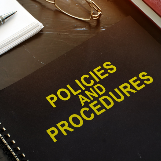 Policies and Procedures Policies and Procedures